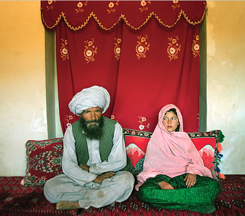 Muslim Pedophile and his Victim, his Child Bride